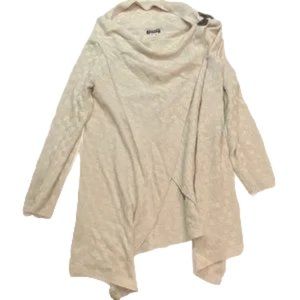 VENUS CROSS OVER SWEATER - BEIGE -SIZE MEDIUM